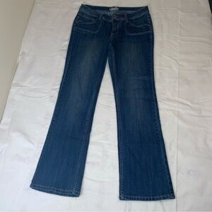 VTG Boom Boom Jeans Low Waisted 11 Dark Wash Y2K Bootcut Jeans